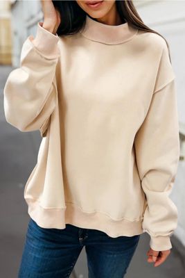 Aapparella Reversible  Mock Neck Sweatshirt 