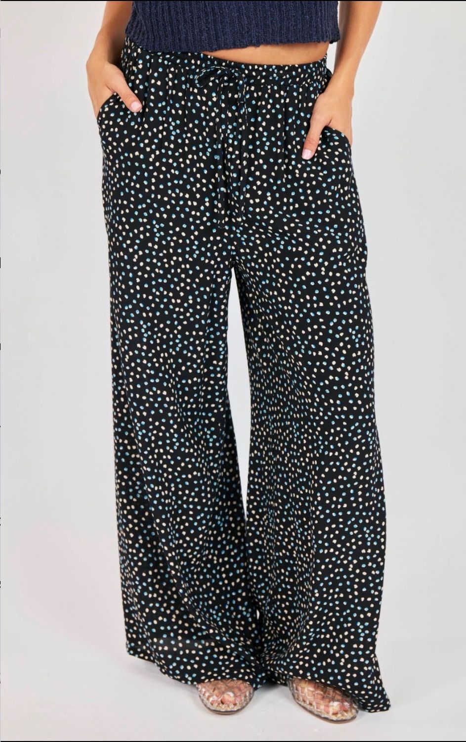 Sadie &amp; Sage New Romance Pants , Color: Midnight Multi, Size: XS