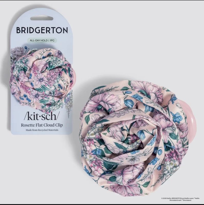 Kitsch Satin Bridgerton Rosette Clip
