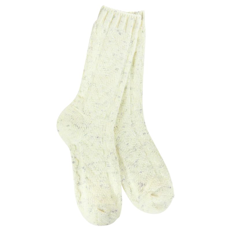 World’s Softest Socks - Spring Cable Crew 