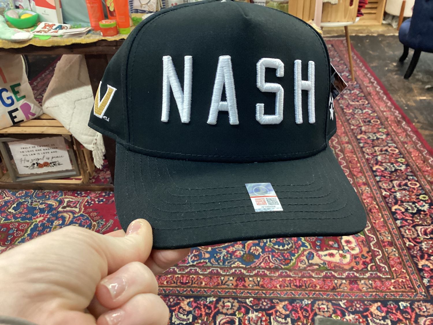 Nash Vandy SnapBack Black