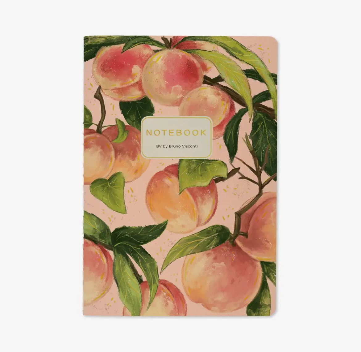 Bruno Visconti Peaches on a Tree Notebook