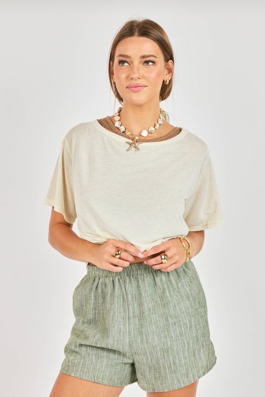 Sadie &amp; Sage Sand Toys Layered Tank &amp; Tee