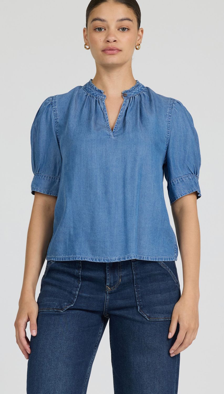 Dear John Sammi top, Color: Imperial Blue, Size: XS