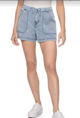 Flag and Anthem Buffy Drawstring shorts