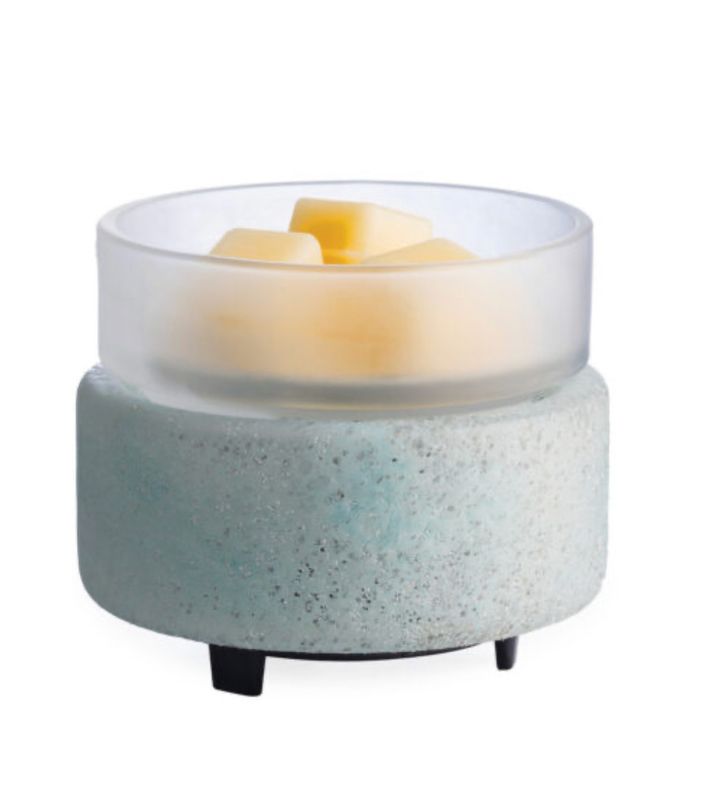 Candle Warmers 2-in-1 Fragrance Warmer Beach Glass