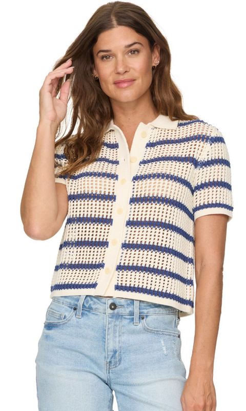 Flag and Anthem Hallie Striped Sweater