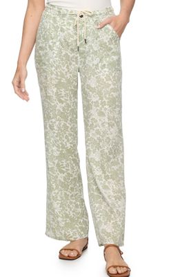 Flag and Anthem Bluffton Wide Leg Sage Floral