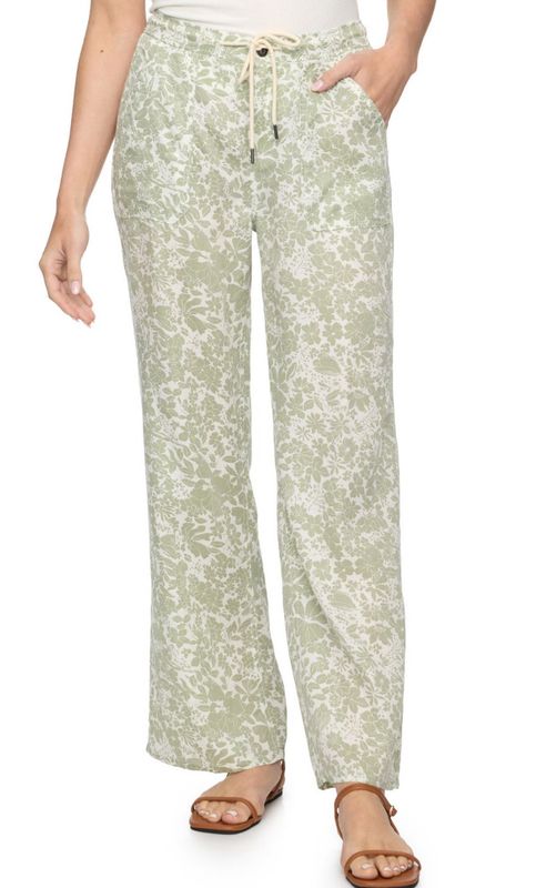 Flag and Anthem Bluffton Wide Leg Sage Floral