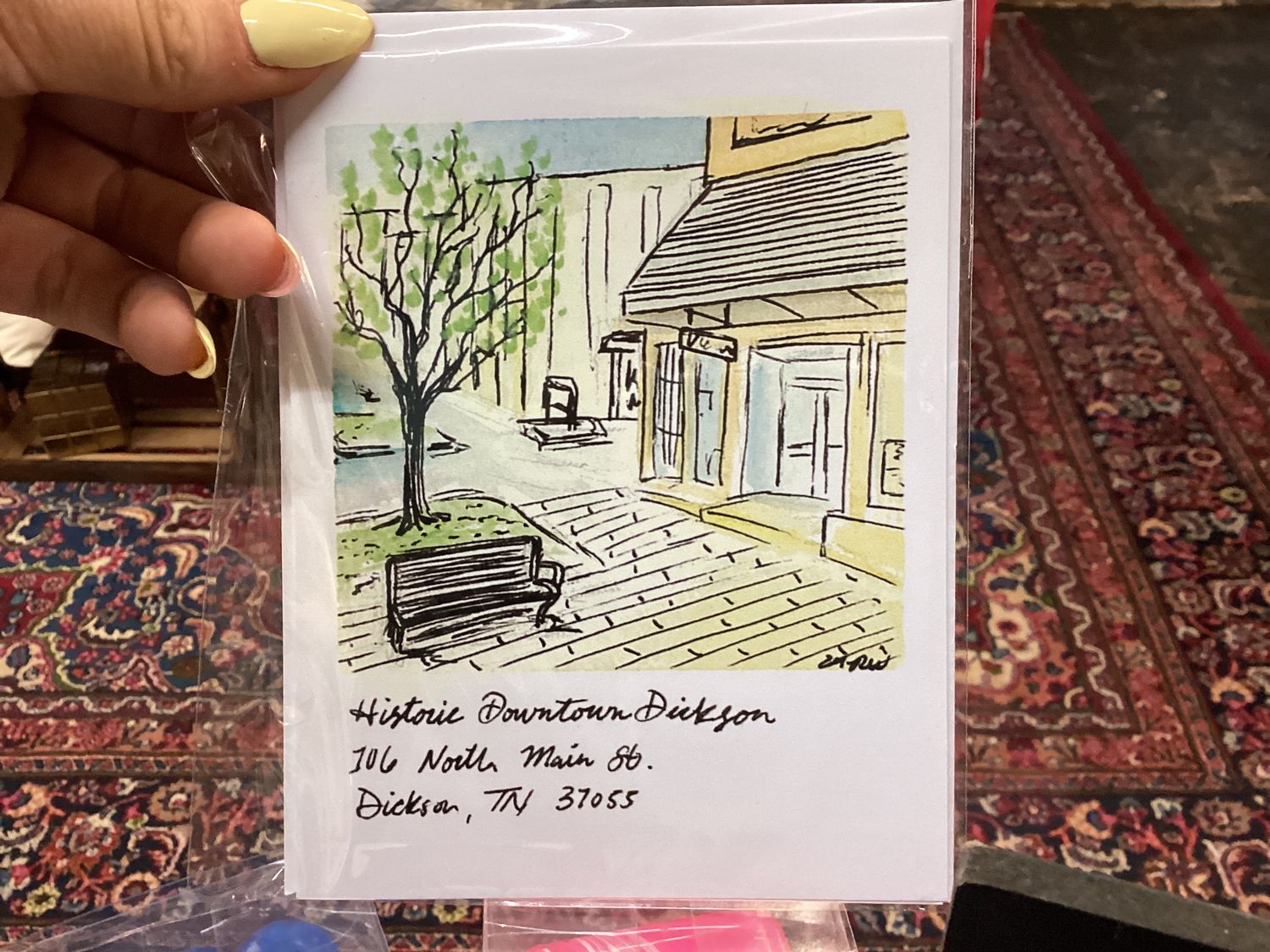 Historic Downtown Dickson Card