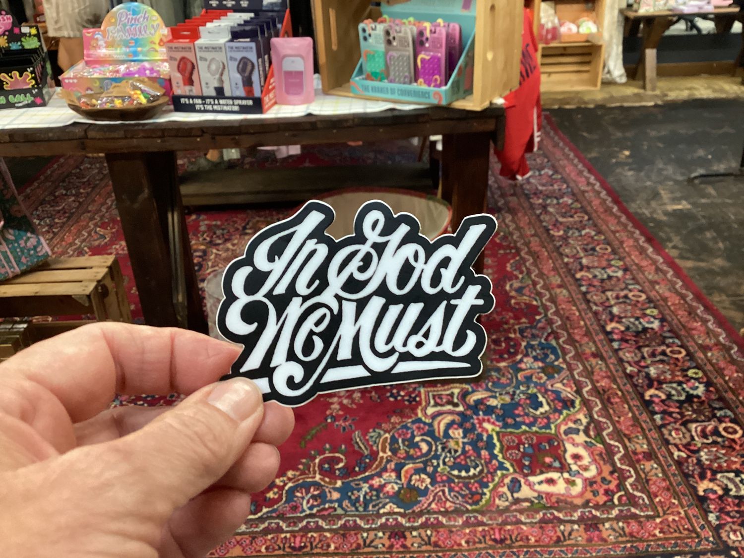 In God We Trust stickers
