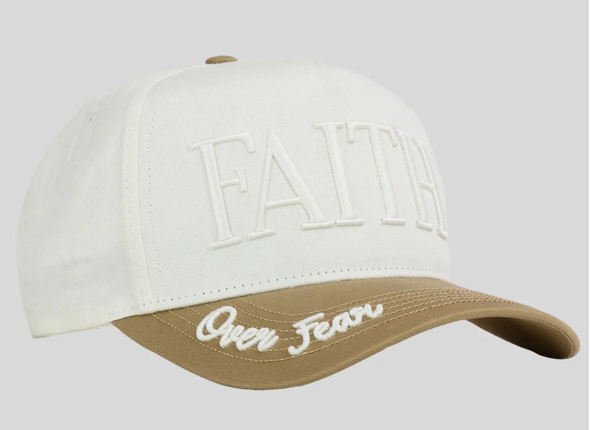 Kerusso Faith Over Fear Cap, Color: Tan