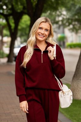 Grace+Emma Butter Soft Quarter Zip 