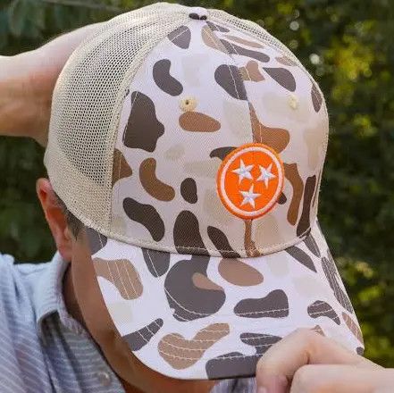 Volunteer Traditions Light Camo Tristar Hat