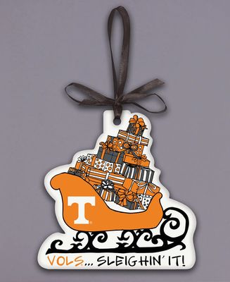 Magnolia Lane TN Vols Sleighin It Ornament