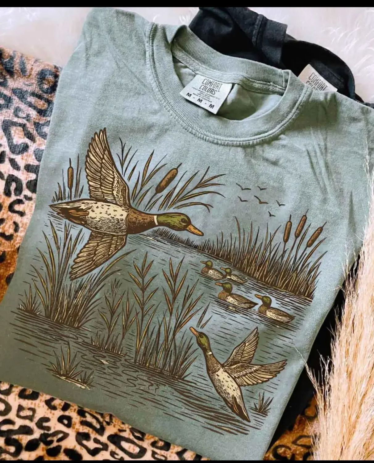 Flying Mallards T-Shirt, Size: Small