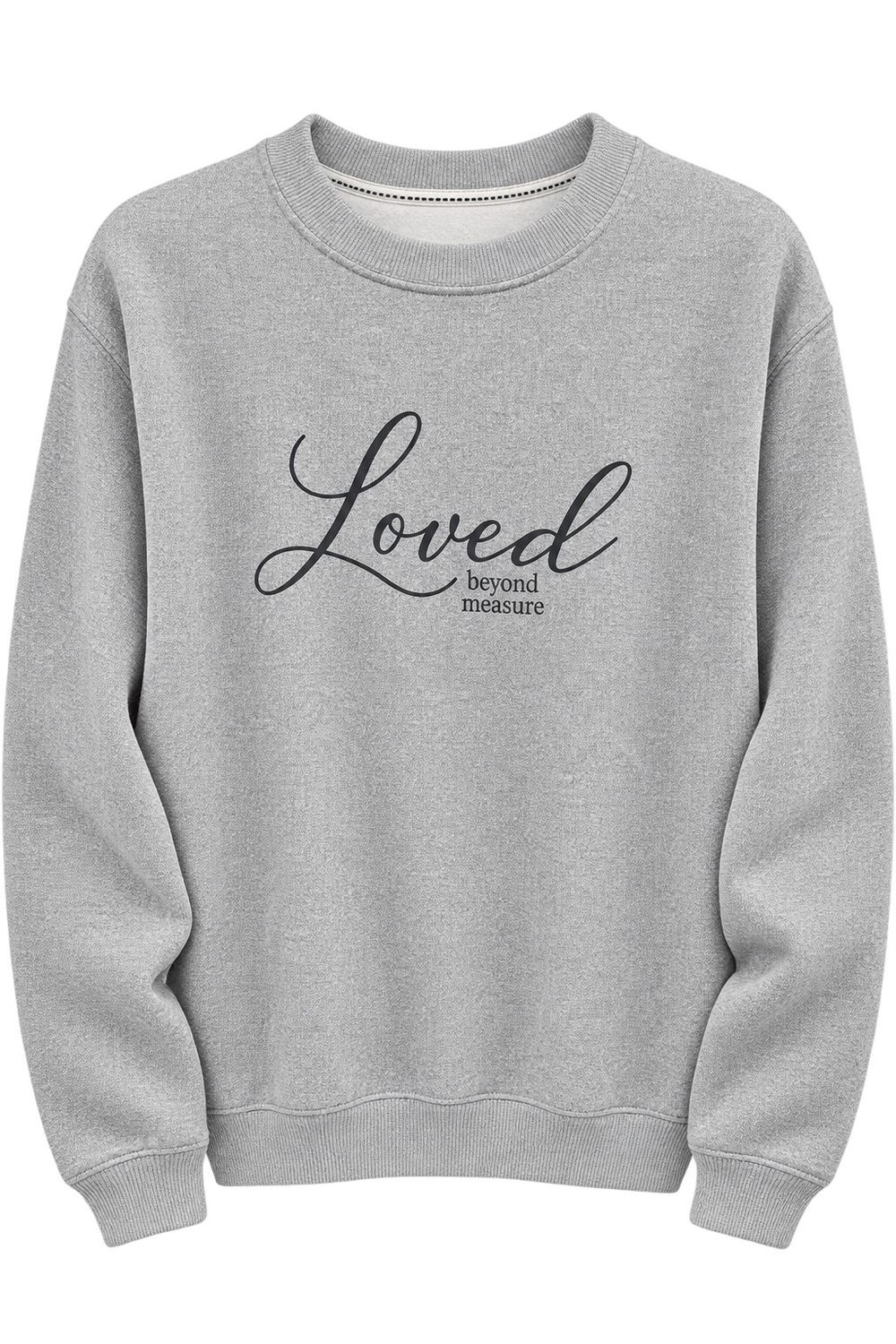 Kerusso Loved Sweatshirt , Color: Grey, Size: S