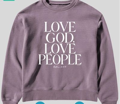 Kerusso Love God Love People Sweatshirt 