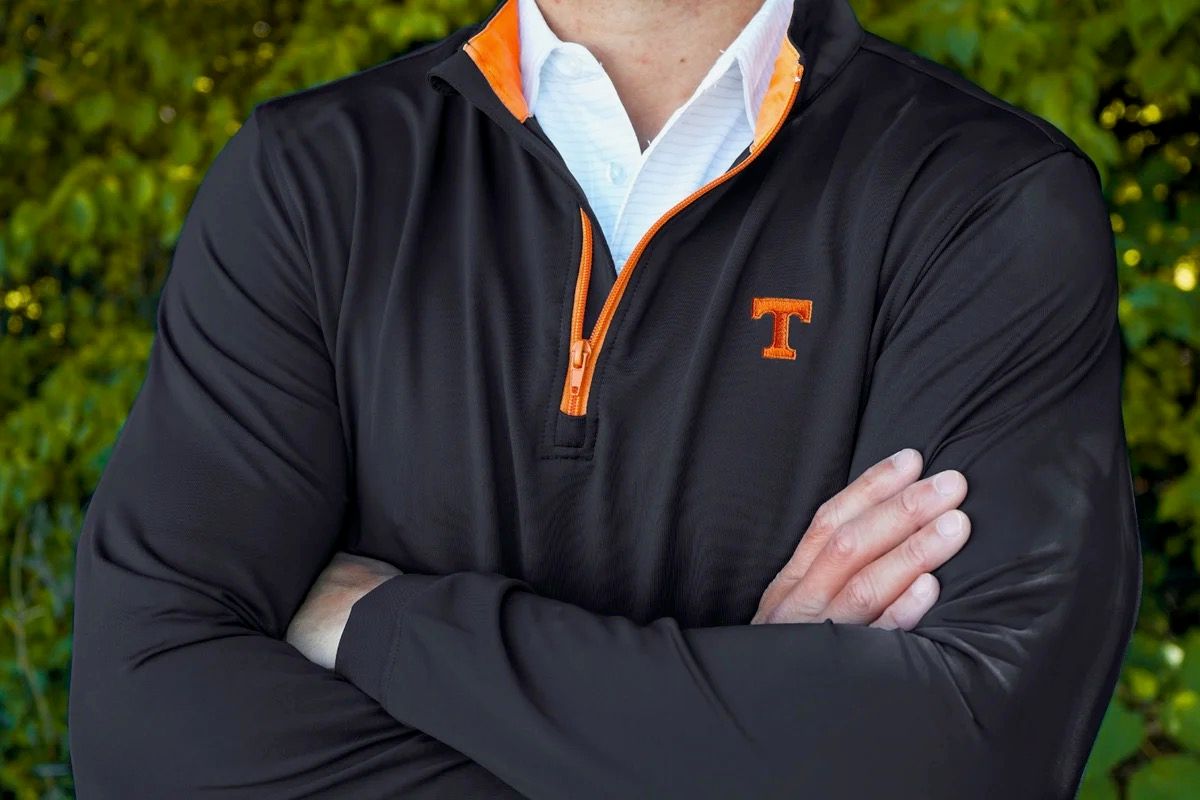 Volunteer Traditions Power T Club Pullover , Color: Charcoal, Size: S