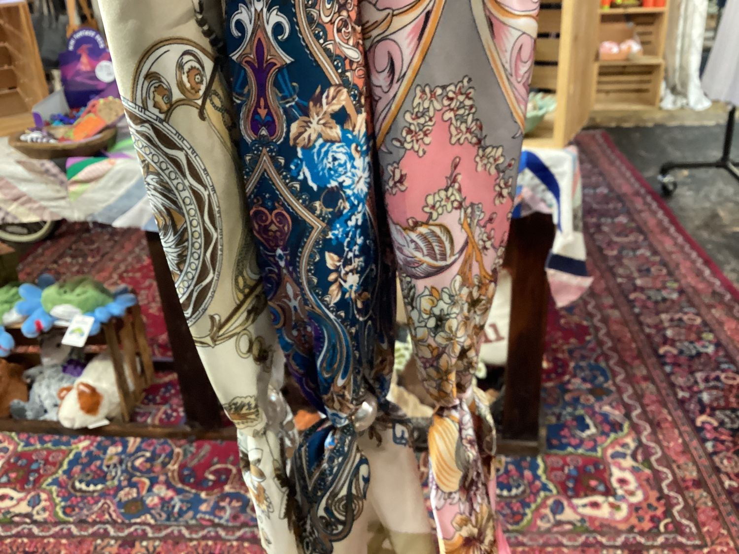 Queens Designs Scarf Rope Neccklace