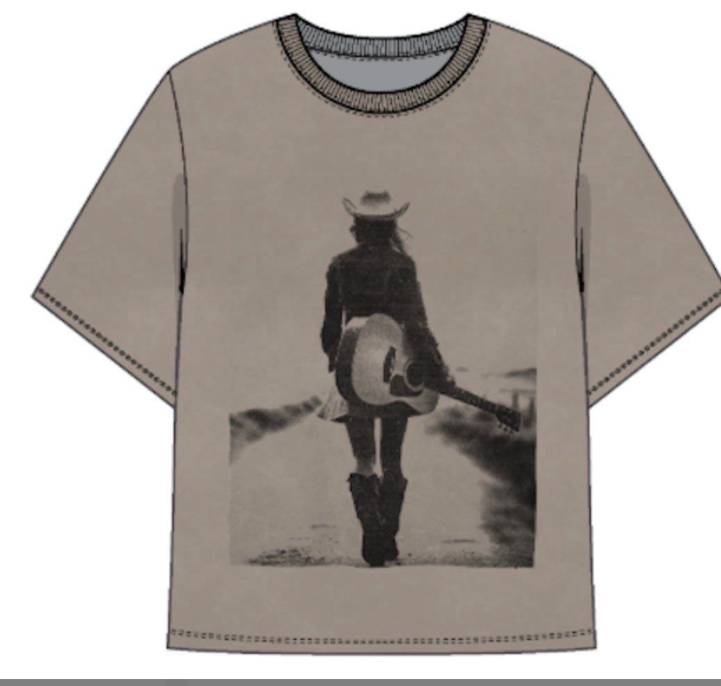 Flag &amp; Anthem Country Girl Tshirt, Color: Taupe, Size: S