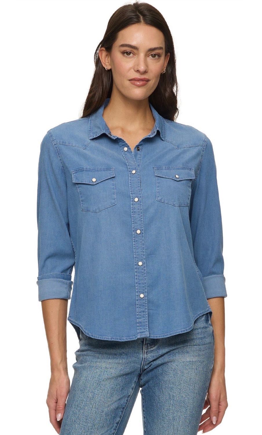 Flag and Anthem Magnolia Western Shirt, Size: XS