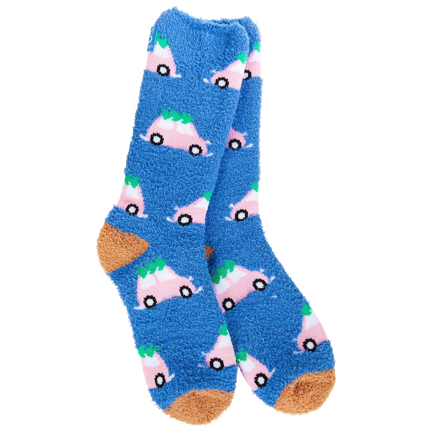 World’s Softest Socks Cozy Crew Holiday, Color: Christmas Bug