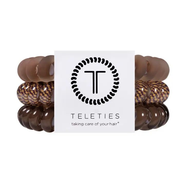 Teleties Large Hair Ties, Color: Morning Brew