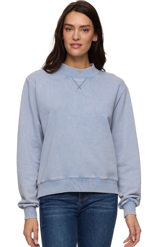 Flag &amp; Anthem Rosemont Washed French Terry Mock Neck
