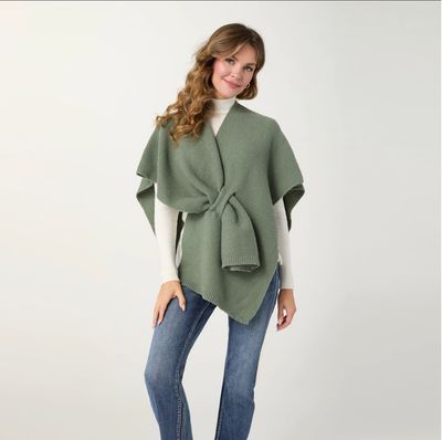 Coco + Carmen Pull Thru Scarf-Seafoam
