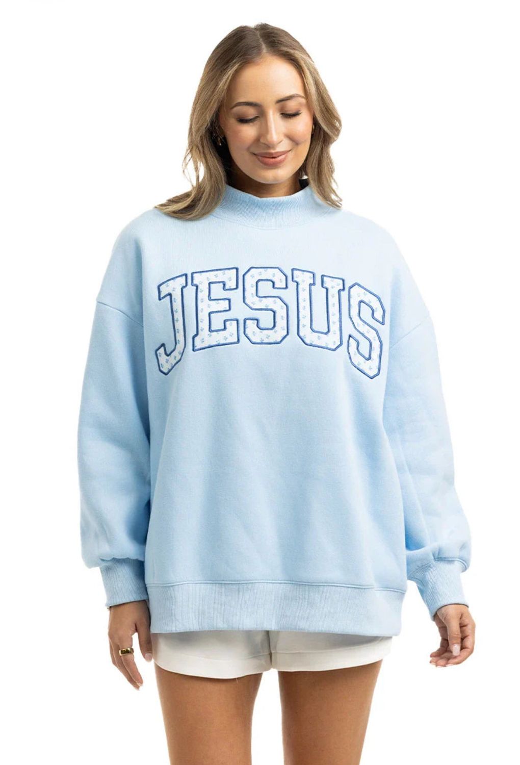 Katydid Jesus Mockneck, Size: S