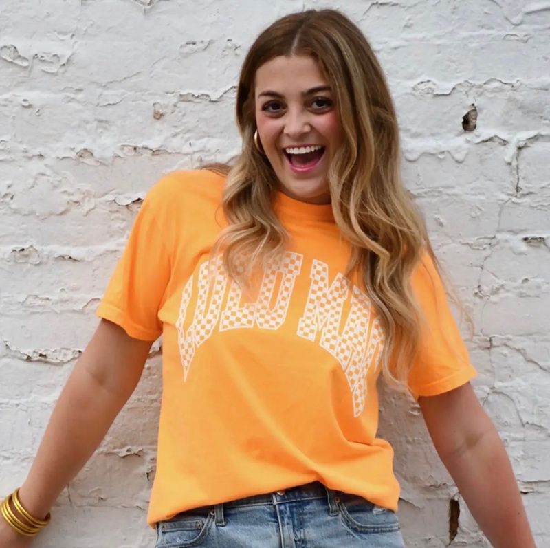 Lulu Mac Checkered Tee