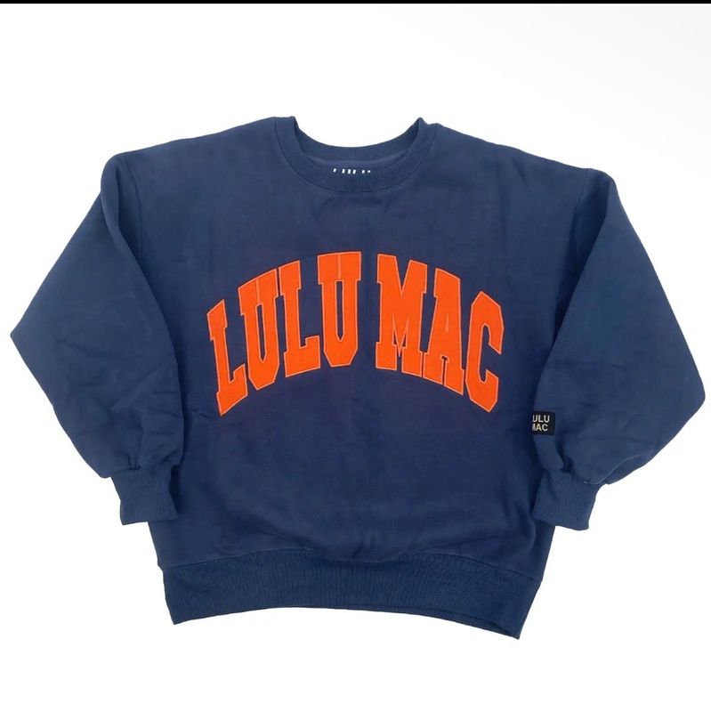 Lulu Mac Navy/Orange Sweatshirt