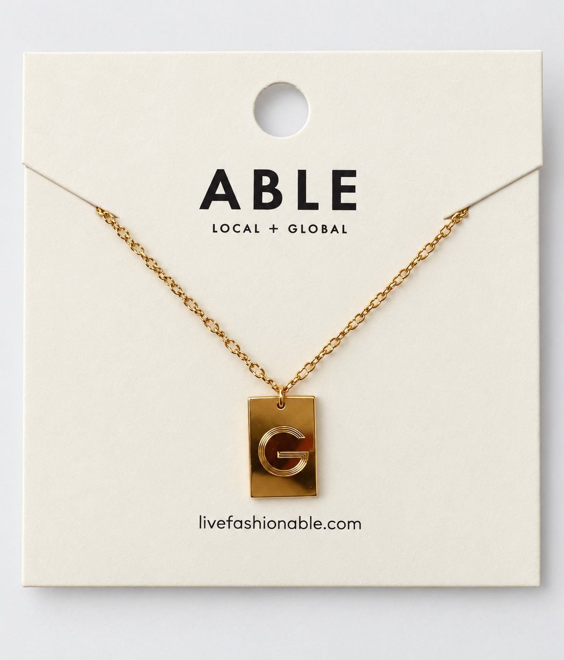 Able G Necklace