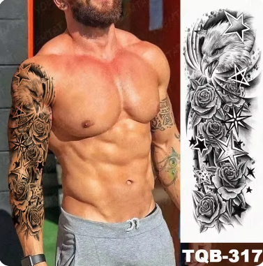 Large Arm Sleeve Tattoo