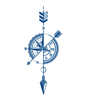 Realistic Body Arrow Tattoo Stickers
