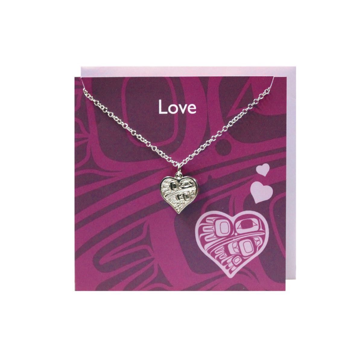 Native Northwest® Pewter Charm Greeting Card