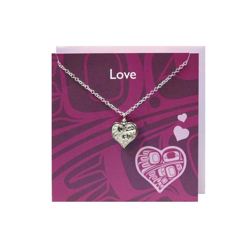 Native Northwest® Pewter Charm Greeting Card