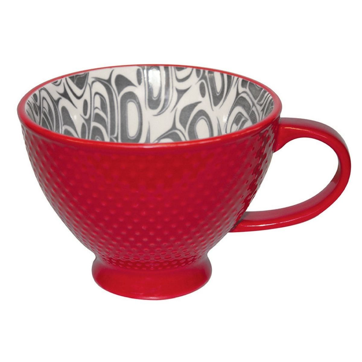 Native Northwest® Porcelain Art Mug, Design: Transforming Eagle by Ryan Cranmer