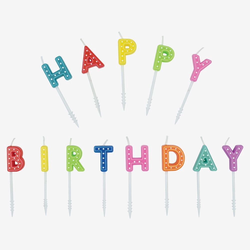 Legami® Happy Birthday Candles