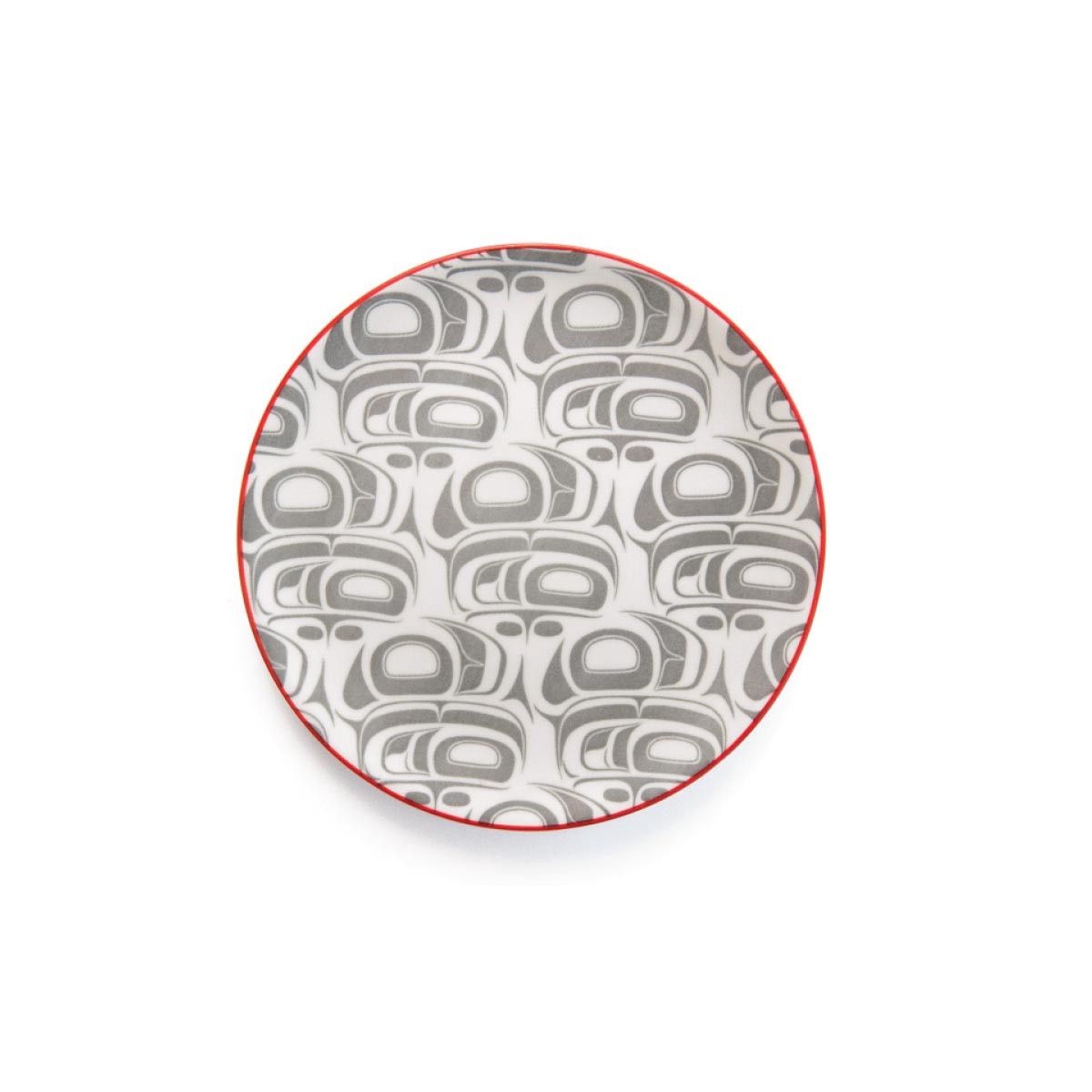 Native Northwest® Porcelain Art Plate, Design: Transforming Eagle by Ryan Cranmer, Size: Side Plate