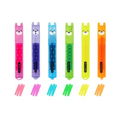 Mini Highlighter Pens - Teddy&#39;s Mood