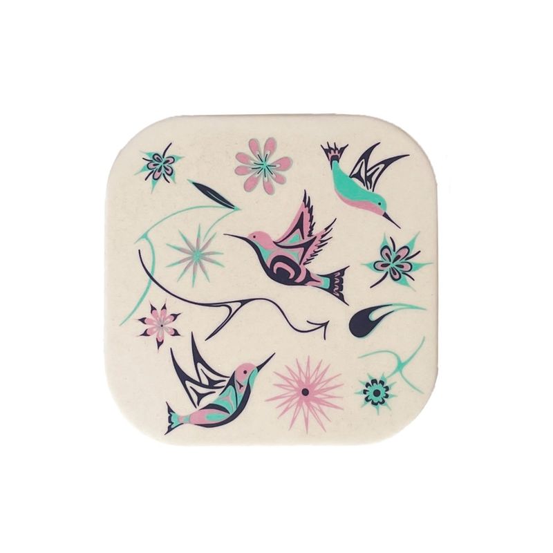 Native Northwest®  Bamboo Coaster set