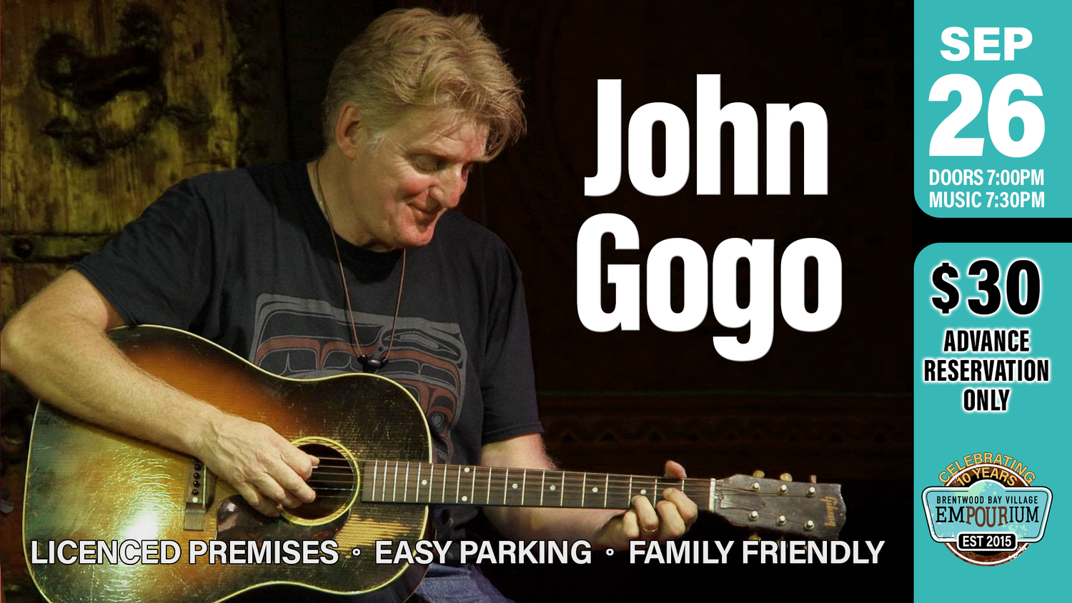 John Gogo: Sep 26th