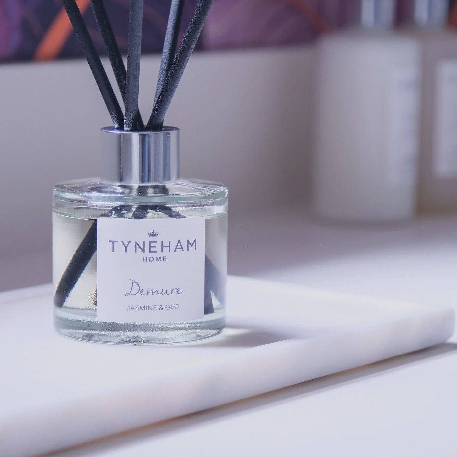 Tyneham® Reed Diffusers, Scent: Demure: Jasmine &amp; Oud