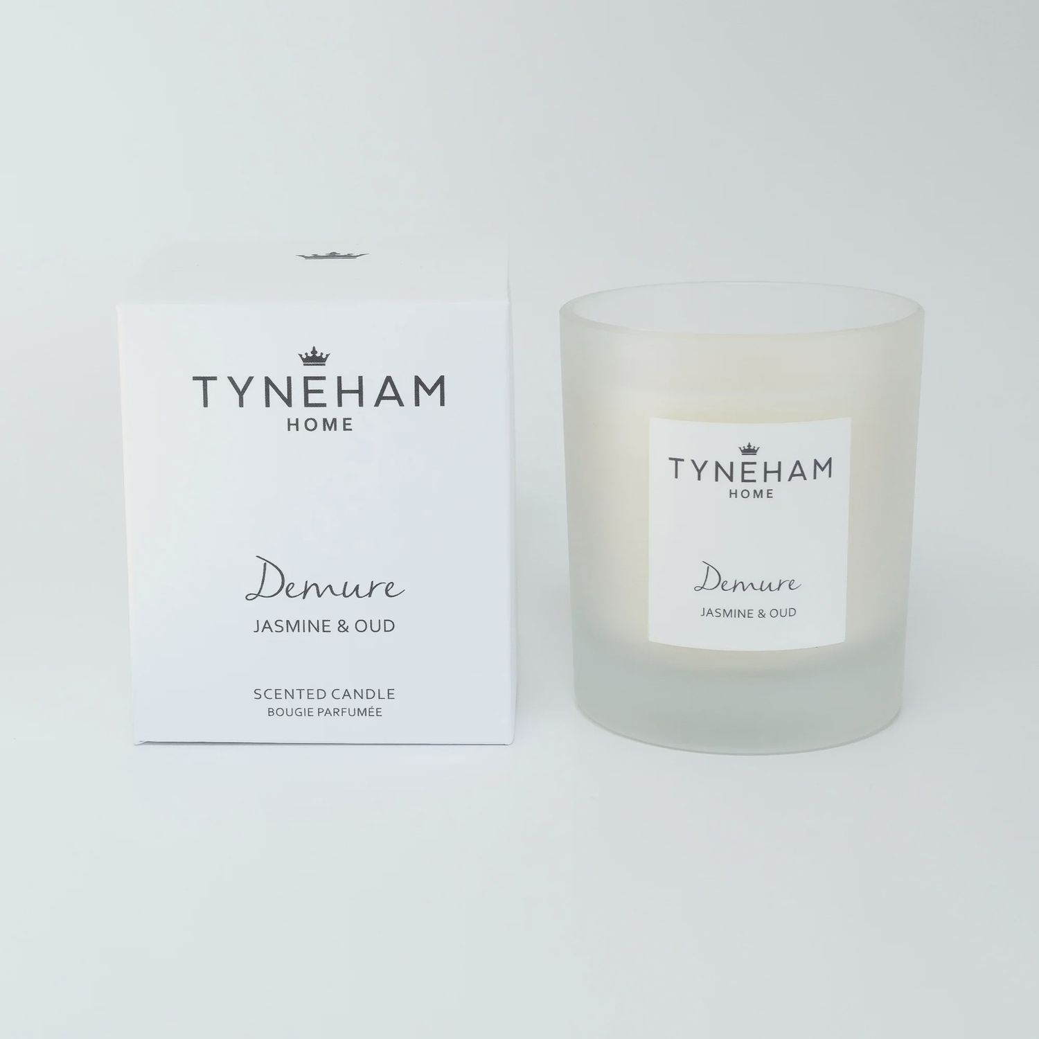 Tyneham® Candles 220gram, Scent: Demure: Jasmine &amp; Oud