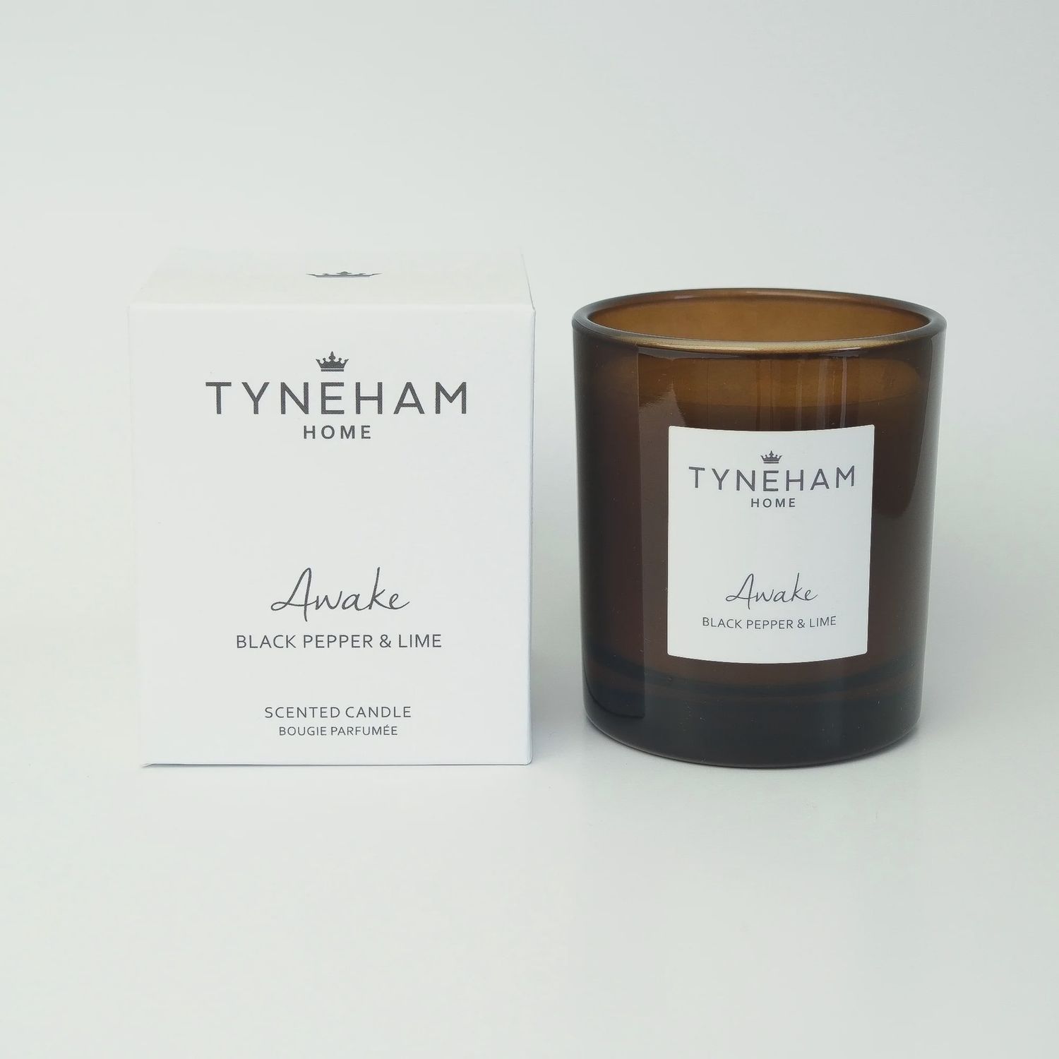 Tyneham® Candles 220gram, Scent: Awake: Black Pepper &amp; Lime