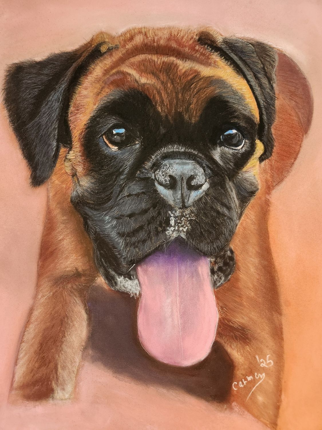 Original Art by Carmen Croteau, Title: Lola