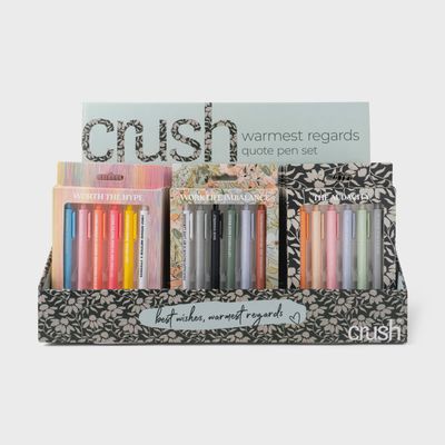 Crush Warmest Regards Pen Set