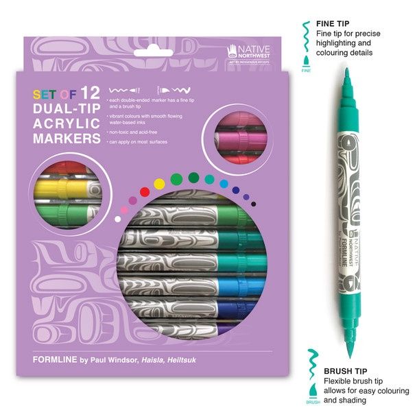Native Elements® Markers, Type: Acrylic Markers